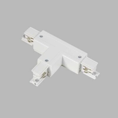 ECO TRACK RIGHT 1 T-CONNECTOR WHITE